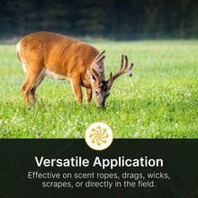 Load image into Gallery viewer, Certified Peak Doe Estrous – Fresh, 100% Pure Doe in Heat Deer Urine – Collected at Peak Cycle for Rut Season – 2 oz Hunting Scent in UV-Protected Bottle