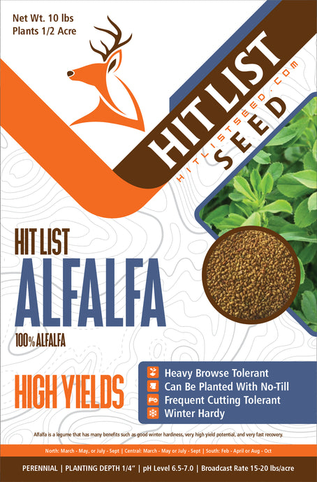 Alfalfa Perennial Food Plot Seed