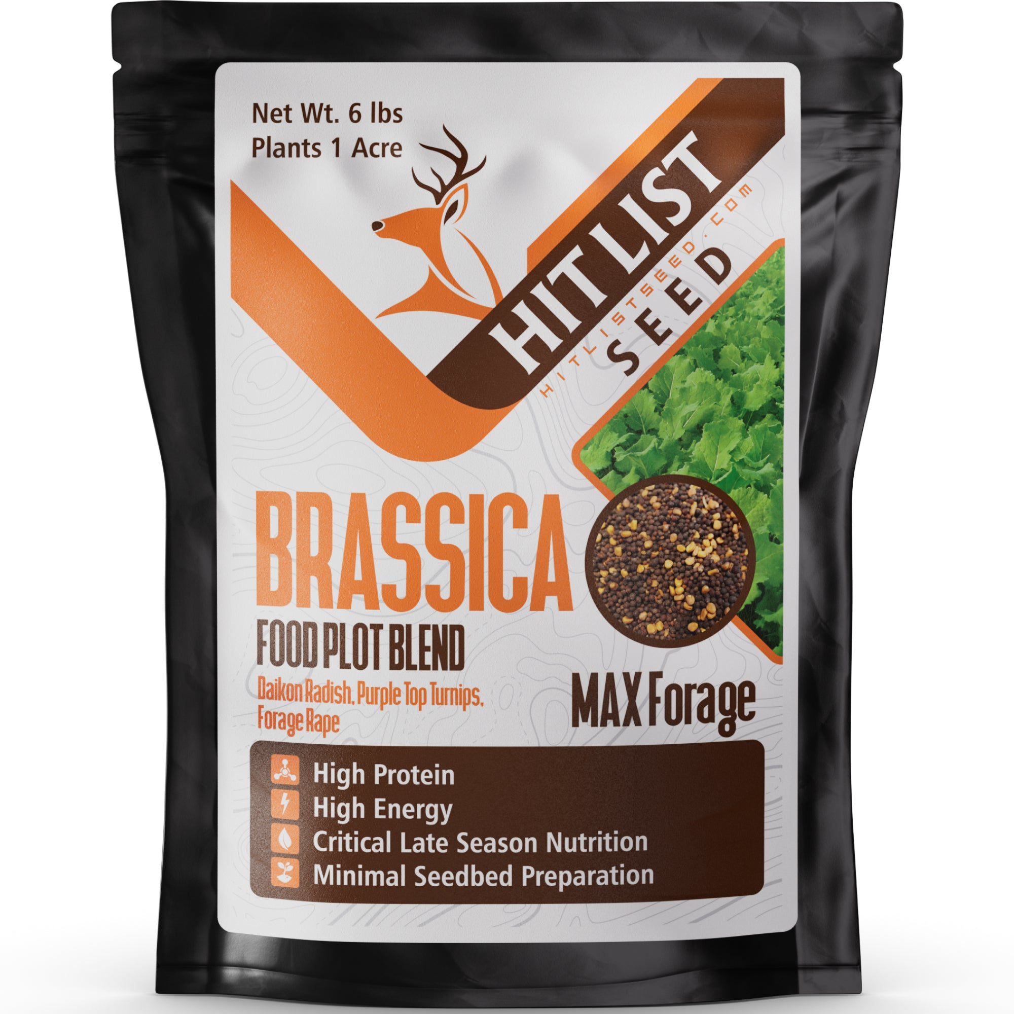 herbicide for turnips Brassica Blend Food Plot Mix